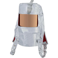 Cagoule r&eacute;fl&eacute;chissant la chaleur avec fen&ecirc;tre transparente dor&eacute;e The Estey Group