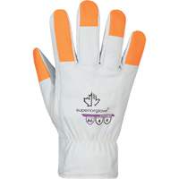 Endura Pro High-Visibility Cut-Resistant Gloves, Size Small, Cowhide Shell, ASTM ANSI Level A6 The Estey Group