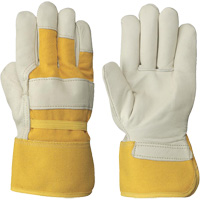 Gants isol&eacute;s en cuir fleur de vache pour femmes, Taille unique, Paume en Cuir fleur de vache, Doublure en Molleton The Estey Group