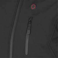Veste chauffante Softshell, Hommes, Petit, Noir The Estey Group