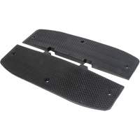 Embouts d'extr&eacute;mit&eacute;s pour bosse de d&eacute;c&eacute;l&eacute;ration, Caoutchouc, 2' lo x 16" la x 1-1/4" h The Estey Group