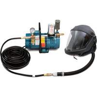 Syst&egrave;me de casque et de protection respiratoire &agrave; adduction d'air DEFENDER pour 1 travailleur The Estey Group