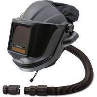 Masque respiratoire &agrave; adduction d'air et masque de soudage &agrave; visi&egrave;re relevable avec lentille ADF et valve de contr&ocirc;le MAXSHIELD, Universel, Pi&egrave;ce faciale The Estey Group