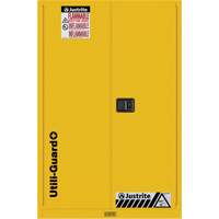 Armoire de s&eacute;curit&eacute; pour produits inflammables Utili-Guard+, 45 gal., 2 Porte(s), 43" La x 65" h x 22" p The Estey Group