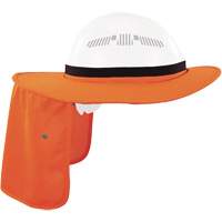 Chill-Its 6661 Universal Hard Hat Brim with Neck Shade, Hi-Vis Orange The Estey Group