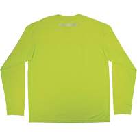 Chemise de refroidissement &agrave; manches longues avec protection solaire et UV Chill-Its 6689, Jaune lime haute visibilit&eacute;, Petit The Estey Group
