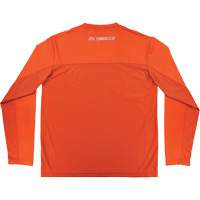 Chemise de refroidissement &agrave; manches longues avec protection solaire et UV Chill-Its 6689, Orange, Petit The Estey Group