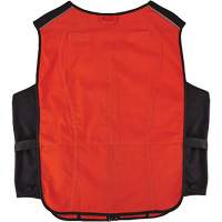 Veste de refroidissement &agrave; changement de phase l&eacute;g&egrave;re avec sachets de recharge Chill-Its 6260, Petit/Moyen, Orange The Estey Group