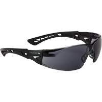 Rush+ BSSI Safety Glasses, Smoke/Grey Lens, Anti-Fog/Anti-Scratch, ANSI Z87+ The Estey Group