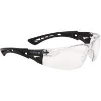 Rush+ Small BSSI Safety Glasses, Clear Lens, Anti-Fog/Anti-Scratch, ANSI Z87+ The Estey Group