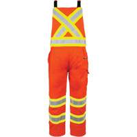 High-Visibility Unlined Overalls, X-Small, High Visibility Orange The Estey Group