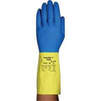 Alphatec&reg; 87-224 Chemical-Resistant Gloves, Size 9, 12.8" L, Neoprene/Rubber Latex, Cotton/Flock-Lined Inner Lining, 26.8-mil The Estey Group