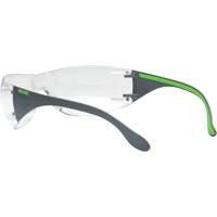 Lunettes de s&eacute;curit&eacute; gris/vert Adapt Lite, Lentille Transparent, Antibu&eacute;e/Anti-&eacute;gratignures, ANSI Z87+/R&eacute;pond ou surpasse la norme CSA Z94.3 The Estey Group
