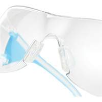 Lunettes de s&eacute;curit&eacute; bleu/blanc Adapt Lite, Lentille Transparent, Antibu&eacute;e/Anti-&eacute;gratignures, ANSI Z87+/R&eacute;pond ou surpasse la norme CSA Z94.3 The Estey Group
