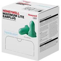 Bouchons d'oreilles en mousse &agrave; basse pression Maximum Lite de Howard Leight, Vrac - Boîte The Estey Group
