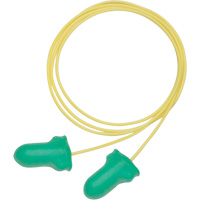 Bouchons d'oreilles en mousse &agrave; basse pression Maximum Lite de Howard Leight, Paire - Sac en poly, Avec cordon The Estey Group