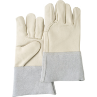 Standard-Duty Work Gloves, Large, Grain Cowhide Palm The Estey Group