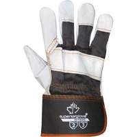 Endura&reg; Sweat-Absorbing Gloves, X-Large, Grain Cowhide Palm, Cotton Inner Lining The Estey Group