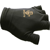 Gants antichocs sans doigts, main gauche, T-petit, Paume en Cuir refendu, Poignet &agrave; enfiler The Estey Group