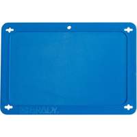 &eacute;tiquette vierge pour vanne, Plastique, 4-3/4" la x 3-1/4" h The Estey Group