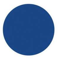 &eacute;tiquettes rondes inscriptibles, Cercle, 3" lo x 3" la, Bleu The Estey Group