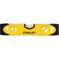 Shock-Resistant Torpedo Level, 9" L, Aluminum, 3 Vials, Magnetic The Estey Group