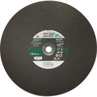 Meule &agrave; tronçonner haute vitesse pour le b&eacute;ton C24R, 12" x 1/8", Arbre de 25/32", Type 1, Carbure de silicium, 6300 Tr/min The Estey Group