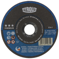 Cutting Disc, 5" x 1/16", 7/8" Arbor, Type 27, Aluminum Oxide, 12250 RPM The Estey Group
