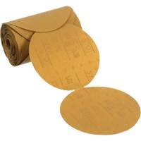 Disque abrasif dor&eacute; en rouleau Stikit, 6" dia., Grain P120, Oxyde d'aluminium The Estey Group