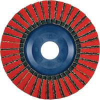 Twin Flap Disc, 4-1/2" x 7/8", Type 27, 40 Grit, Ceramic/Zirconia Alumina The Estey Group