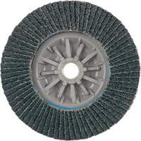 Long Life C-Trim Flap Disc, 4-1/2" x 5/8"-11, Type 27, 40 Grit, Zirconia Alumina The Estey Group
