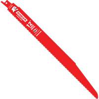 Lame de scie alternative pour la d&eacute;molition et les m&eacute;taux &eacute;pais, Bim&eacute;tal, 8-10 Dents par pouce, 12" lo The Estey Group