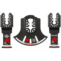 3-Piece Universal Fit Bi-Metal Oscillating Blade Set The Estey Group