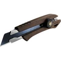 Ratchet Lock Knife, 18 mm, Wood Handle The Estey Group