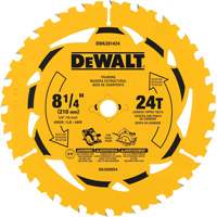 Lame de scie circulaire &agrave; refendre, 8-1/4", 40 dents, Pour Bois The Estey Group