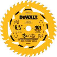 Lame de scie circulaire &agrave; charpente, 6-1/2", 40 dents, Pour Bois The Estey Group