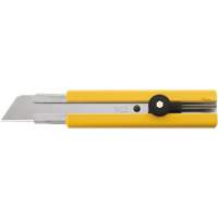 Rubber Inset Utility Knife with Solid Blade, 25 mm, Stainless Steel Blade The Estey Group