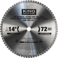 Chop Saw Blade, 14", 72 Teeth, Metal Use The Estey Group