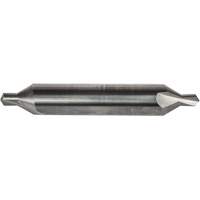 Combined Centre Drill & Countersink, #3, 7/64" Small Diameter, 1/4" Large Diameter, Carbide The Estey Group
