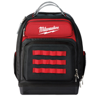Ultimate Jobsite Backpack, 20" L x 17" W, Black, Ballistic The Estey Group