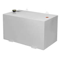 R&eacute;servoir de transfert pour carburant en acier, Acier, Capacit&eacute; 100 gal., Blanc The Estey Group