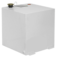 R&eacute;servoir de transfert pour carburant en acier, Acier, Capacit&eacute; 50 gal., Blanc The Estey Group