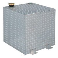 R&eacute;servoir de transfert pour carburant en aluminium, Aluminium, Capacit&eacute; 50 gal., Argent The Estey Group