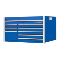 RX Series Tool Chest, 41" W, 8 Drawers, Blue The Estey Group