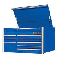 RX Series Tool Chest, 41" W, 8 Drawers, Blue The Estey Group