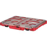 Organisateur profil&eacute; Packout, 19-3/4" x 16-2/5" x 2-1/2", Noir/Rouge The Estey Group