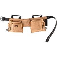 Constructor's Tool Belt, Leather, Tan The Estey Group