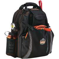 Arsenal&reg; 5843 Tool Backpack, 13-1/2" L x 8-1/2" W, Black, Polyester The Estey Group