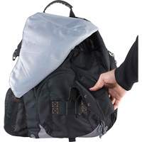 Sac &agrave; dos pour outils 5143 Arsenal, 15" lo x 8" la, Noir, Polyester The Estey Group