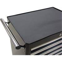 Chariot &agrave; outils industriel, 7 tiroirs, 27" la x 18-3/4" p x 39" h, Noir The Estey Group